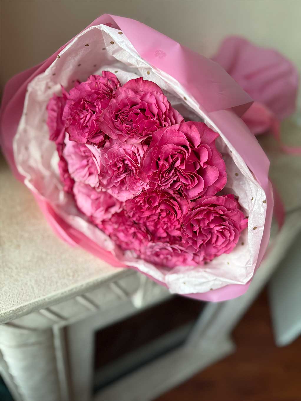 ๐ธ Lace Dream โ โจPremium "Country Blues" Garden Roses - Image 4