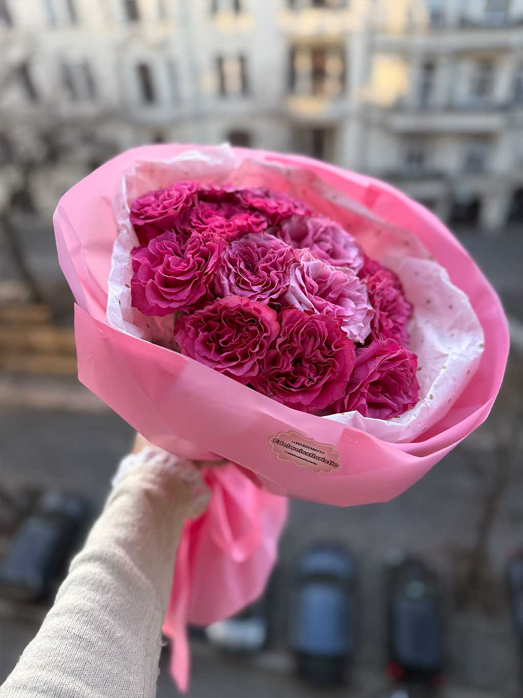 ๐ธ Lace Dream โ โจPremium "Country Blues" Garden Roses - Image 2